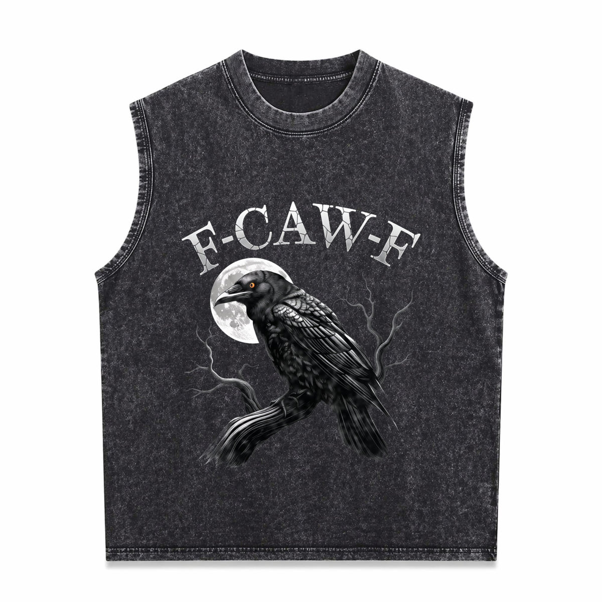 Black Crow Men's Washed Tank Top