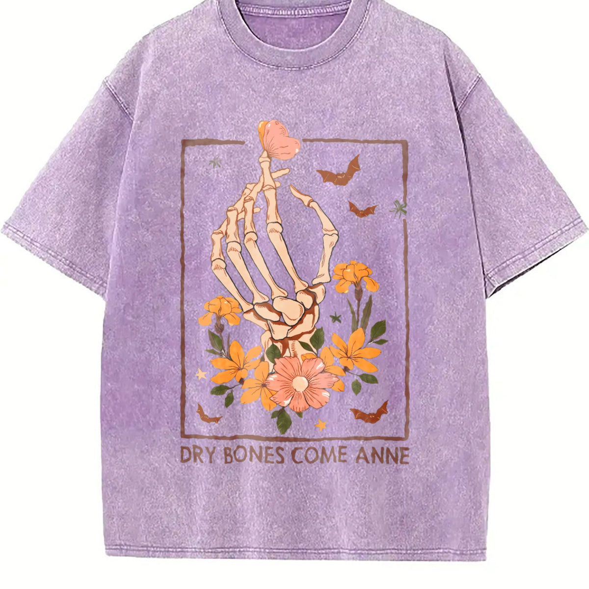 Y2K A Skeleton Hand Grasping A Heart And Flowers Vintage product image 6