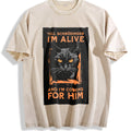 Tell Schrodinger I'm Alive Cat Vintage Washed T-Shirt product image 1