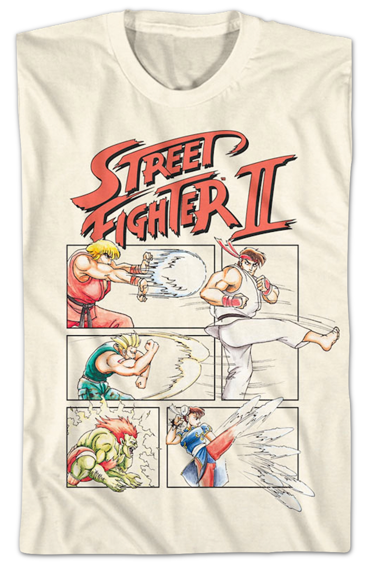 Action Panels Street Fighter II T-Shirt product image 2