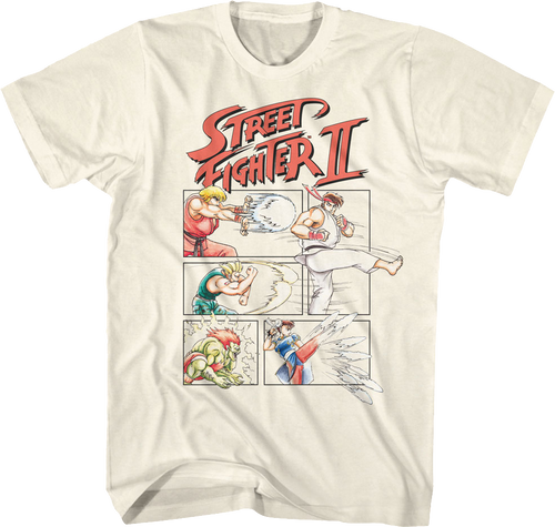 Action Panels Street Fighter II T-Shirt product image 1