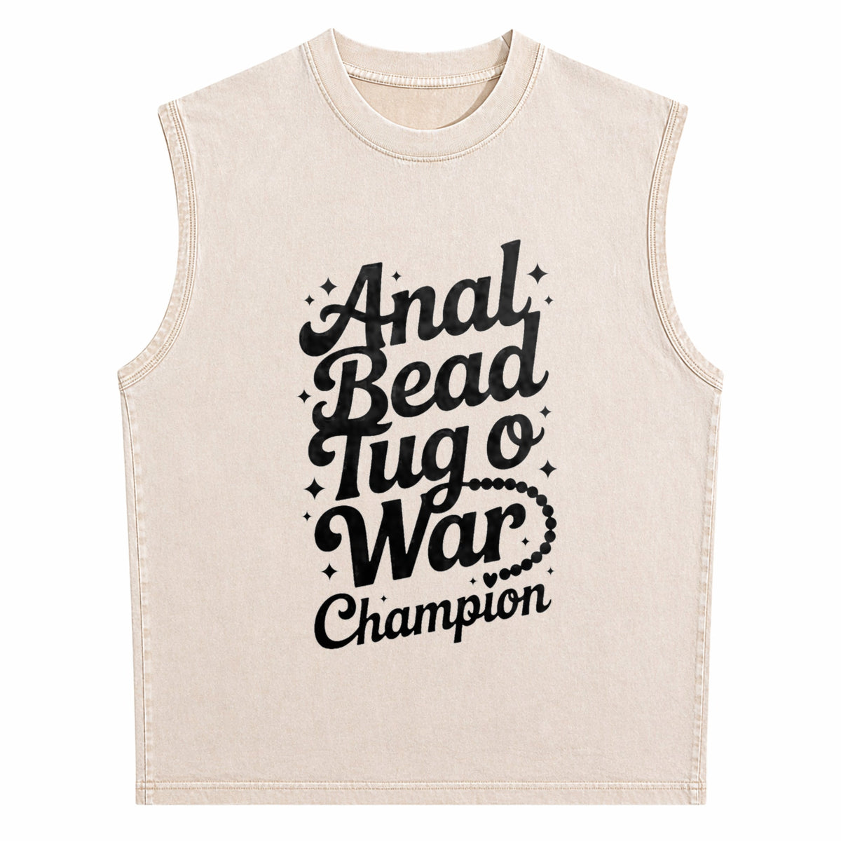 Embarrassing Naughty Funny Inappropriate Humor Men's Washed Tank Top