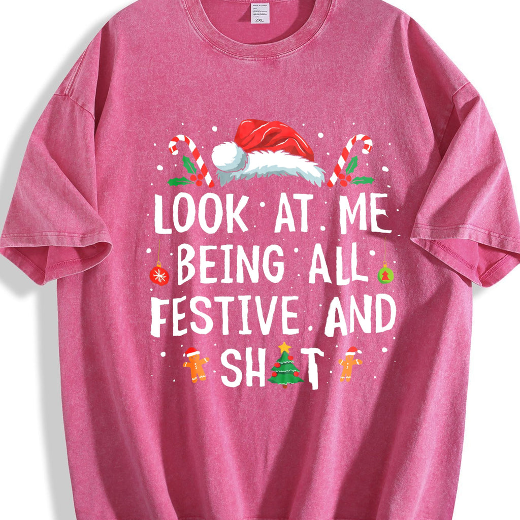 Christmas Jumper - At Me Being All Festive And Shit Vintage product image 5