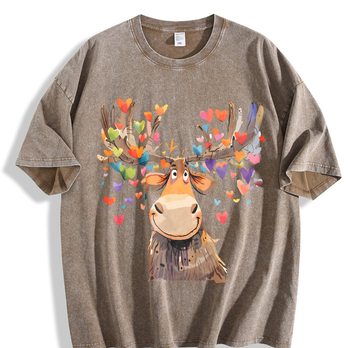 Valentine's Day Vintage Washed T-Shirt product image 3
