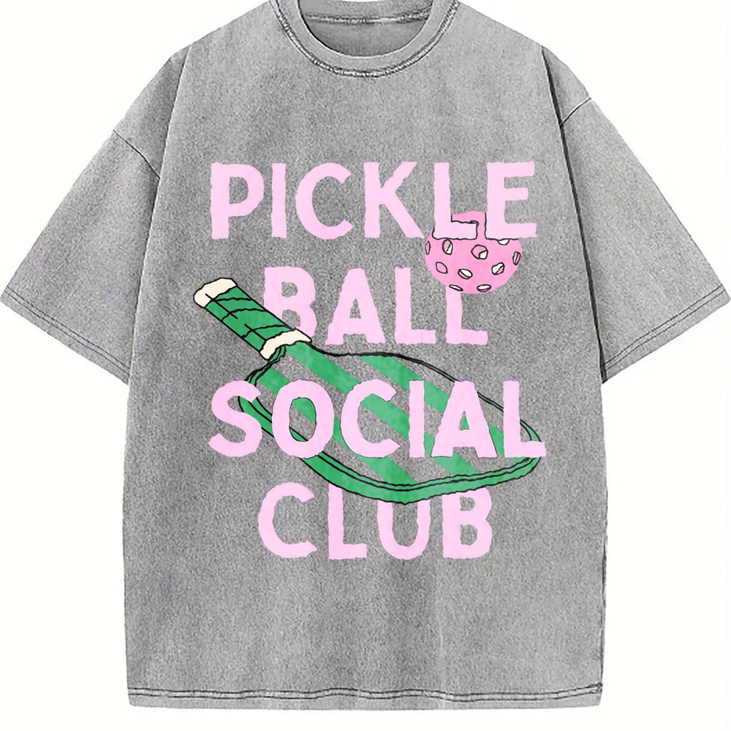 Pickleball Social Club Vintage Washed T-Shirt product image 4