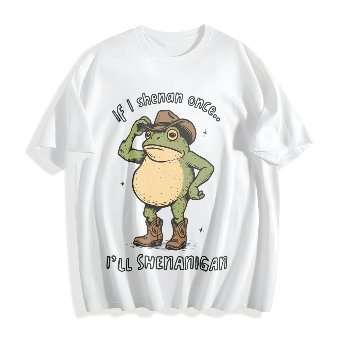 Funny Shenanigan Cotton T-Shirt product image 2