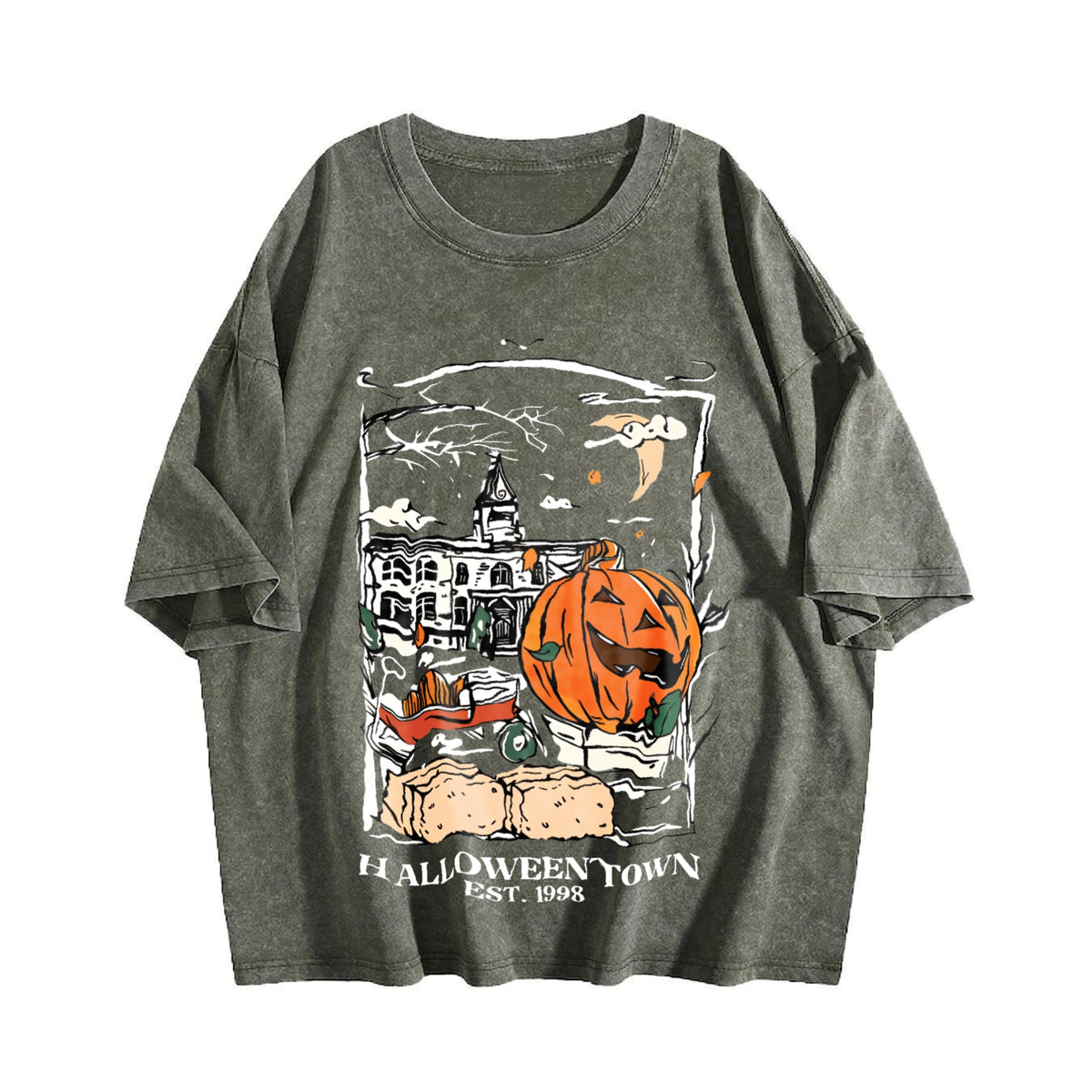 Patterned Vintage Washed T-Shirt product image 4