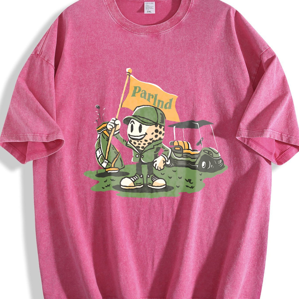 Parlnd Golf Cartoon Character - With Logo Vintage Washed product image 7