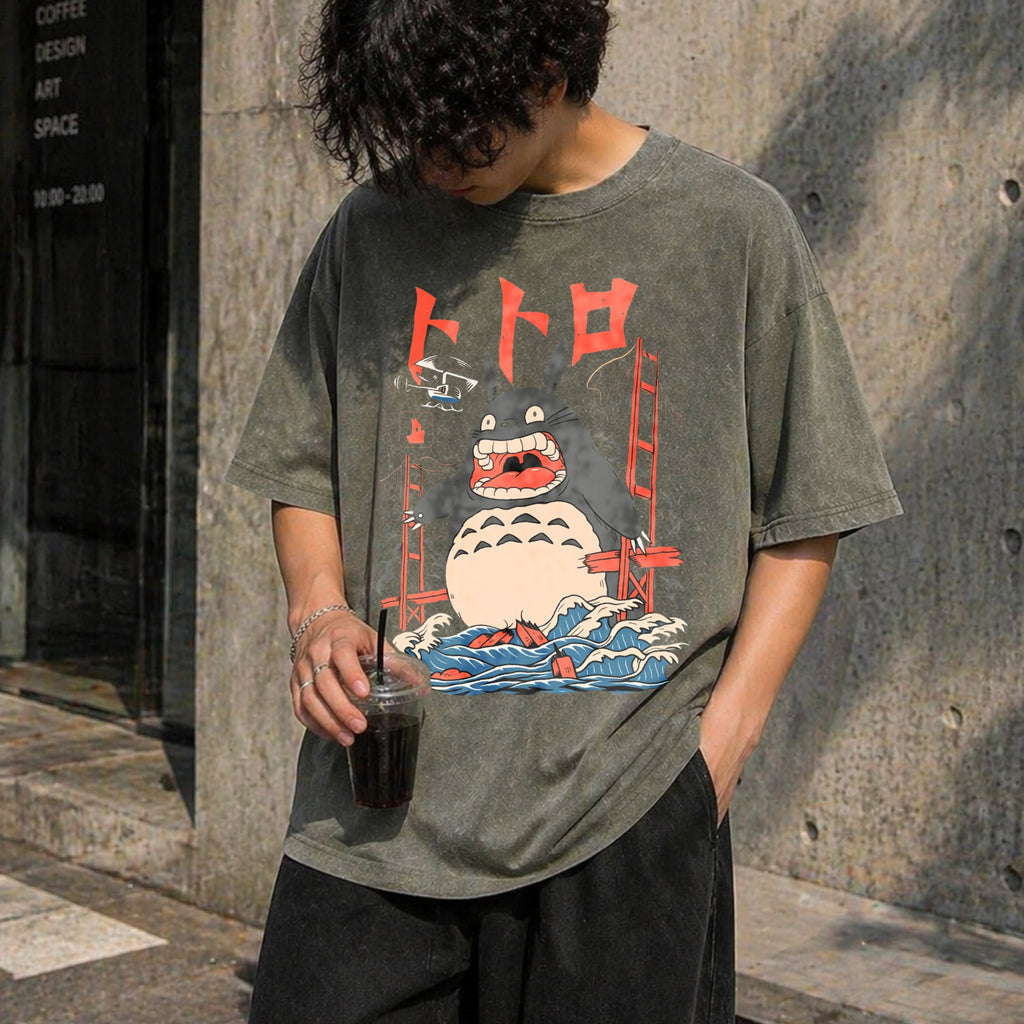 My Neighbor Totoro Vintage Washed T-Shirt product image 4