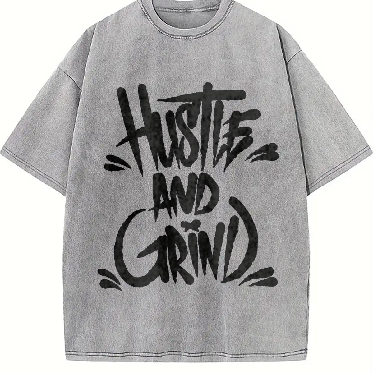 Hustle and Grind Vintage Washed T-Shirt product image 4