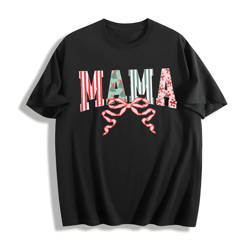 Christmas Mama Cotton T-Shirt product image 1