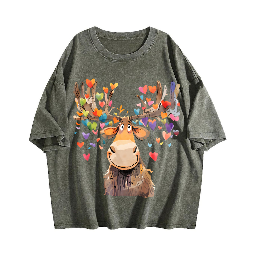 Valentine's Day Vintage Washed T-Shirt product image 4