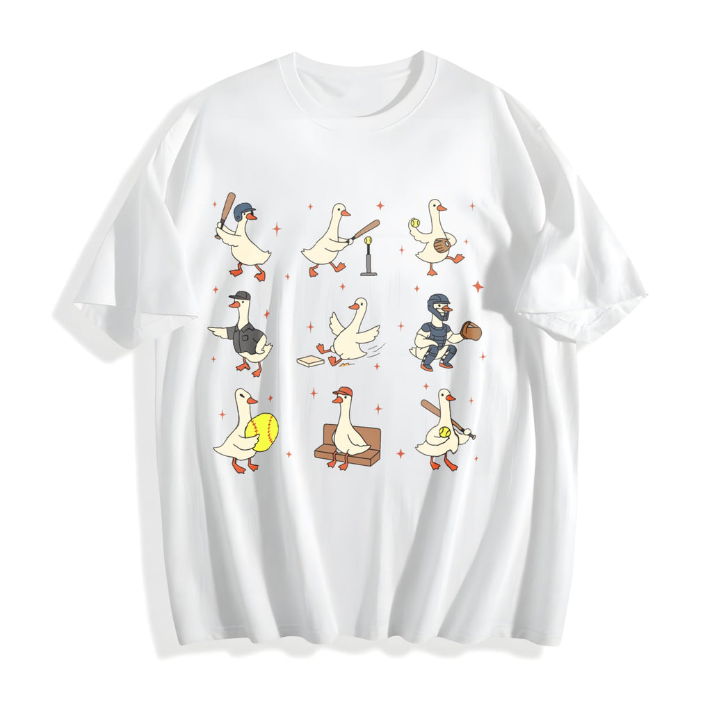 Silly Goose Softball Cotton T-Shirt product image 2