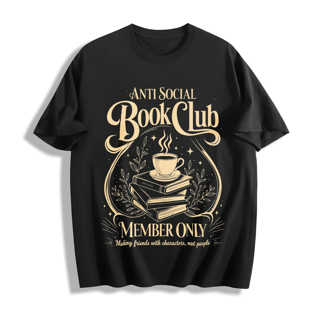 Anti Social Book Club Cotton T-Shirt product image 1