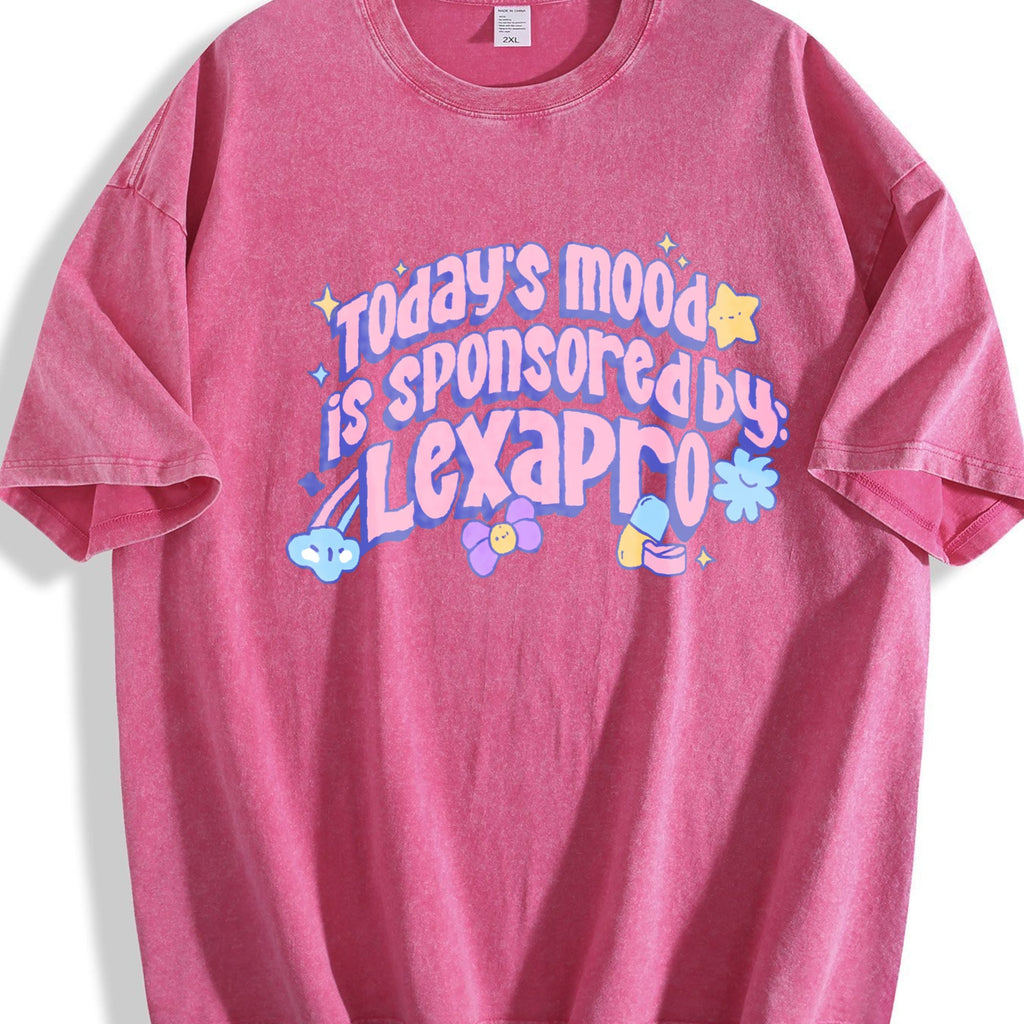 Today's Mood Is Sponsored By Lexapro Vintage Washed T-Shirt product image 5