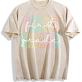 First Grade Teacher Vintage Washed T-Shirt product image 1