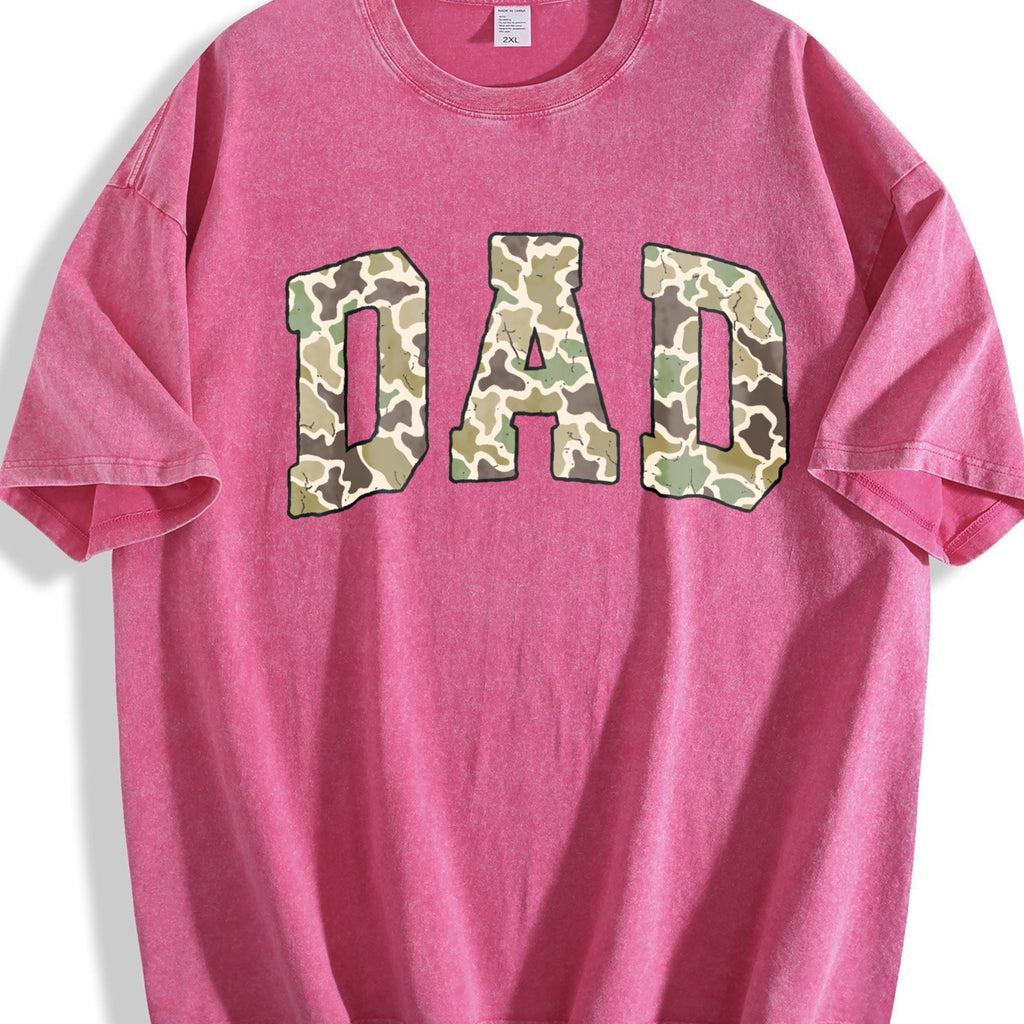 Camo Dad Vintage Washed T-Shirt product image 5