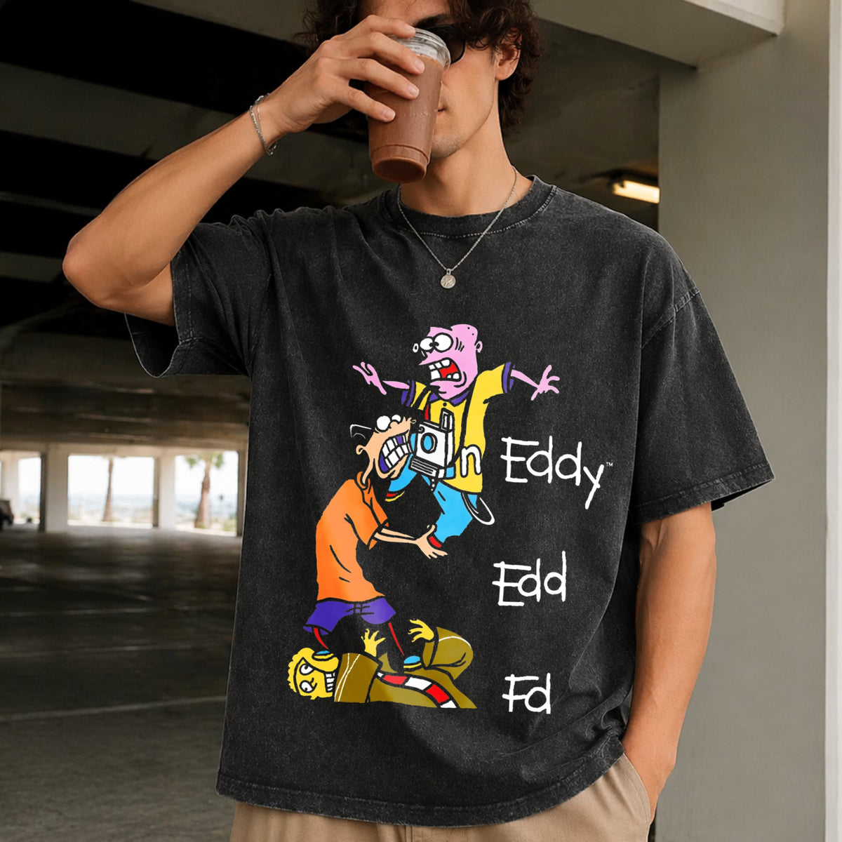 Edd N Eddy Stack Vintage Washed T-Shirt product image 2