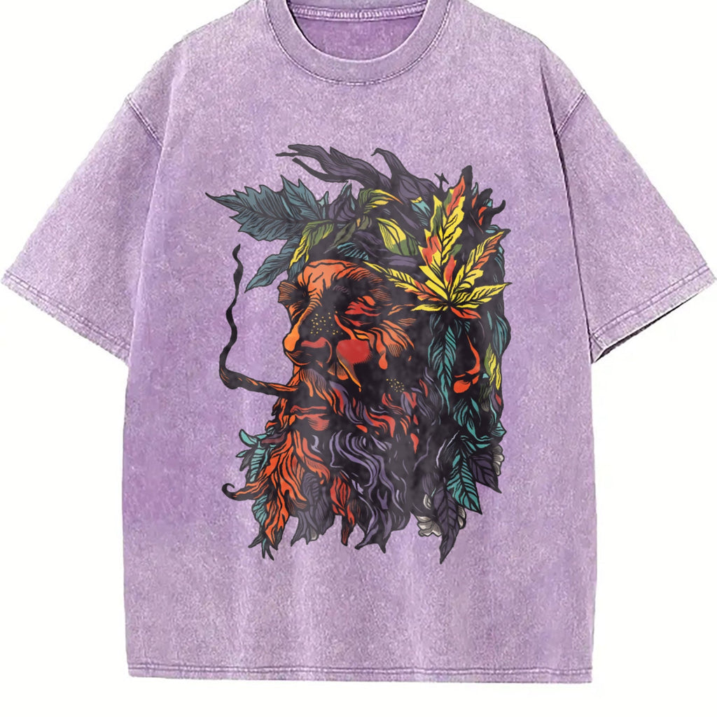 Dark Background Vintage Washed T-Shirt product image 6