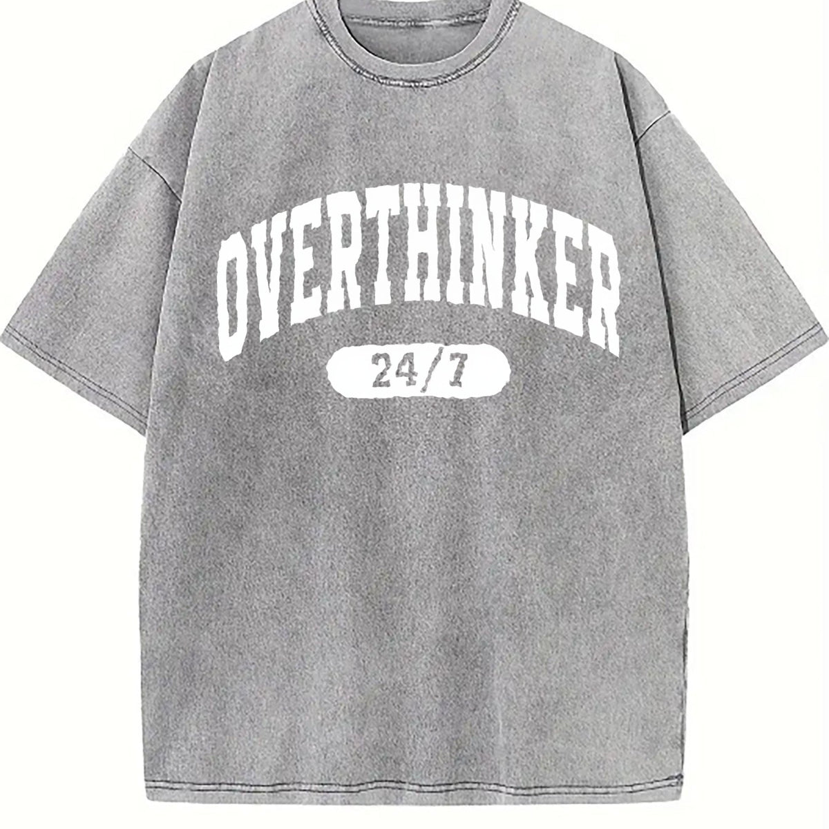 Overthinker Vintage Washed T-Shirt product image 4