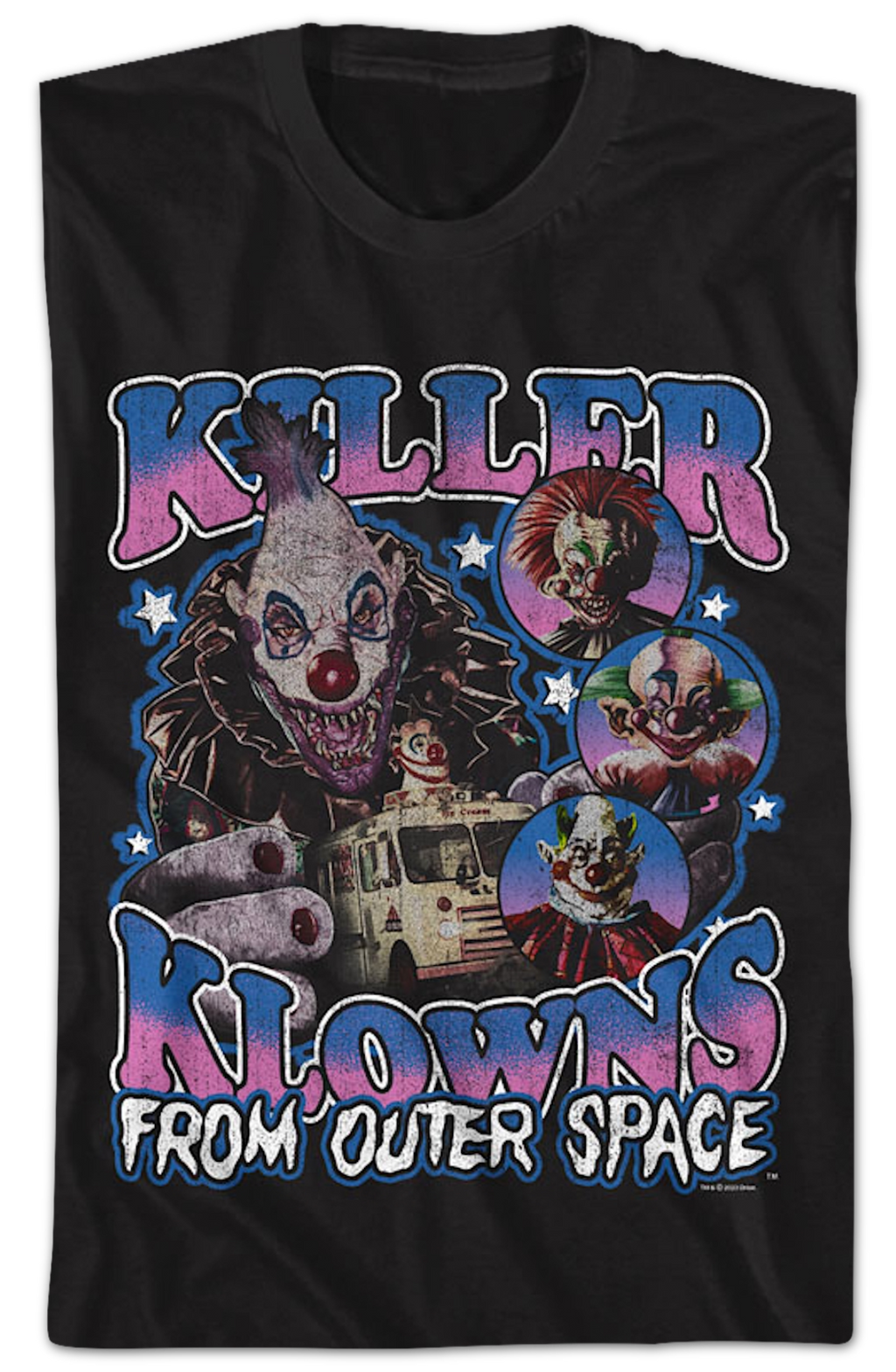 All-Star Collage Killer Klowns From Outer Space T-Shirt product image 2