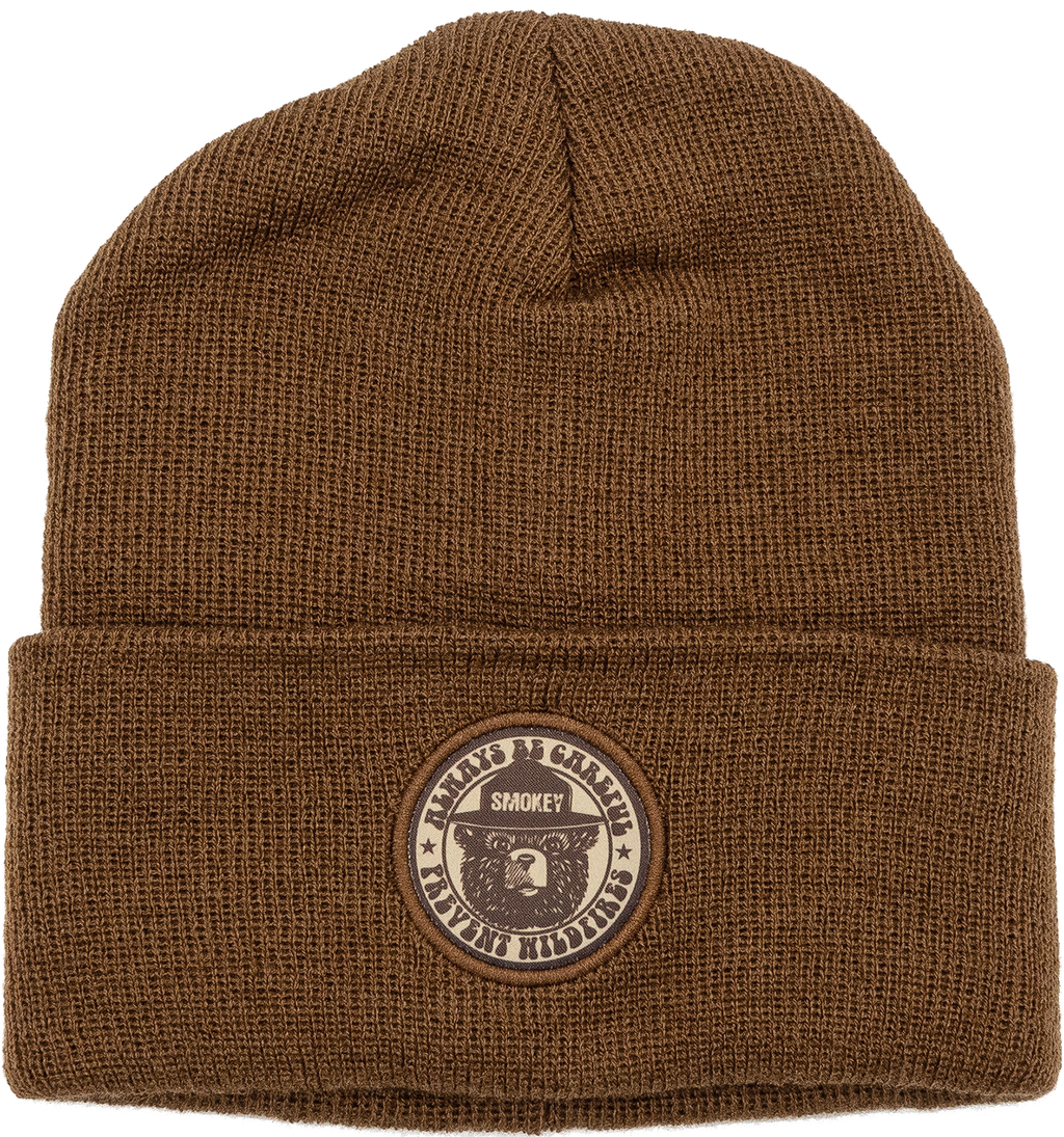 Always Be Careful Smokey Bear Cuff Beanie