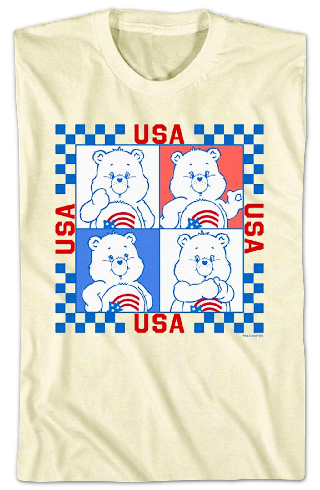 America Cares Bear Stamps Care Bears T-Shirt product image 2