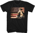 American Flag Autograph John Wayne T-Shirt product image 1