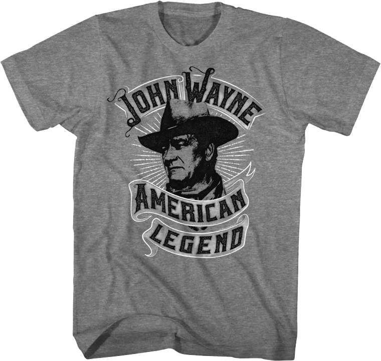 American Legend Banner John Wayne T-Shirt product image 1