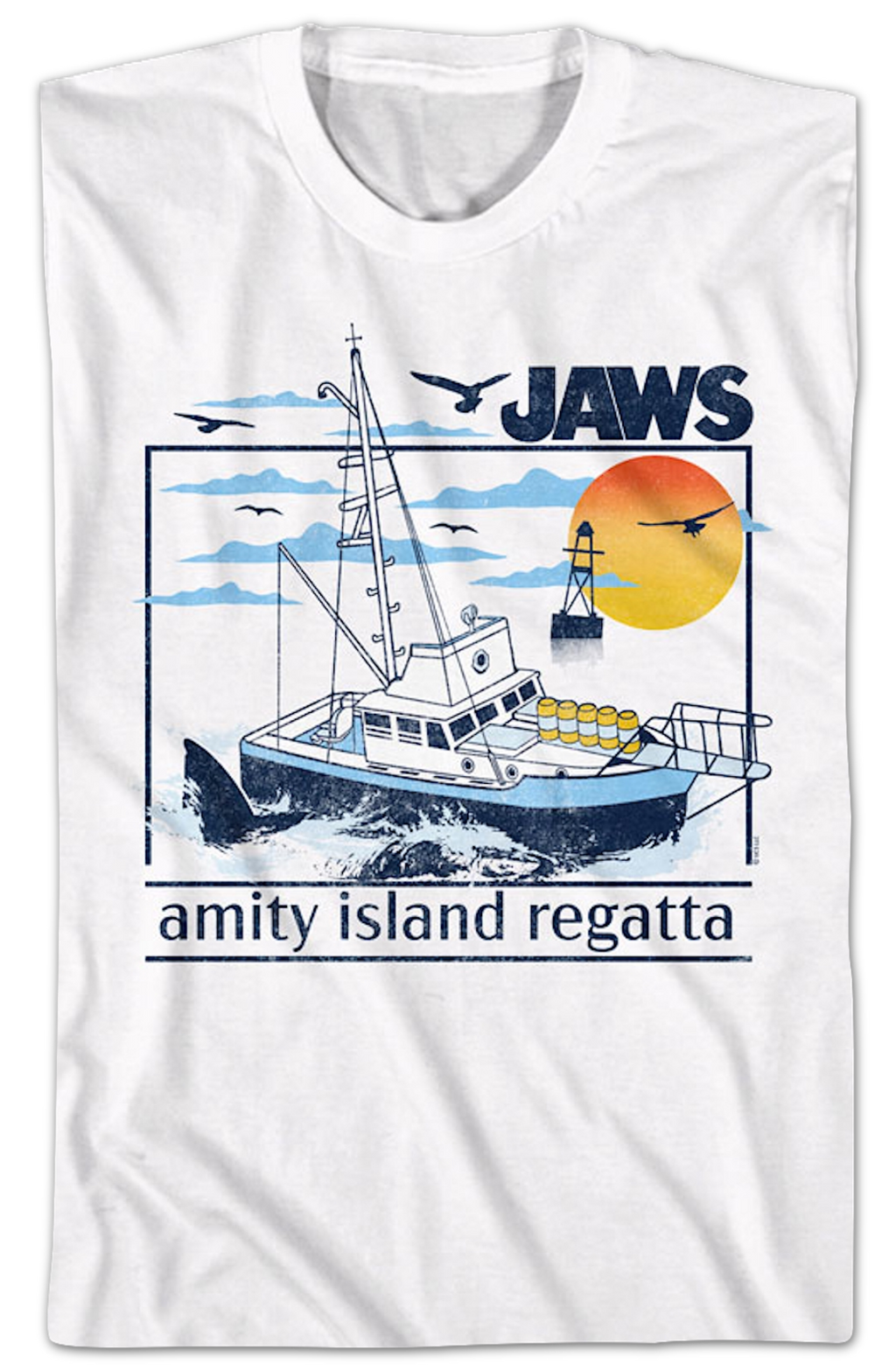 Amity Island Regatta Jaws T-Shirt product image 2