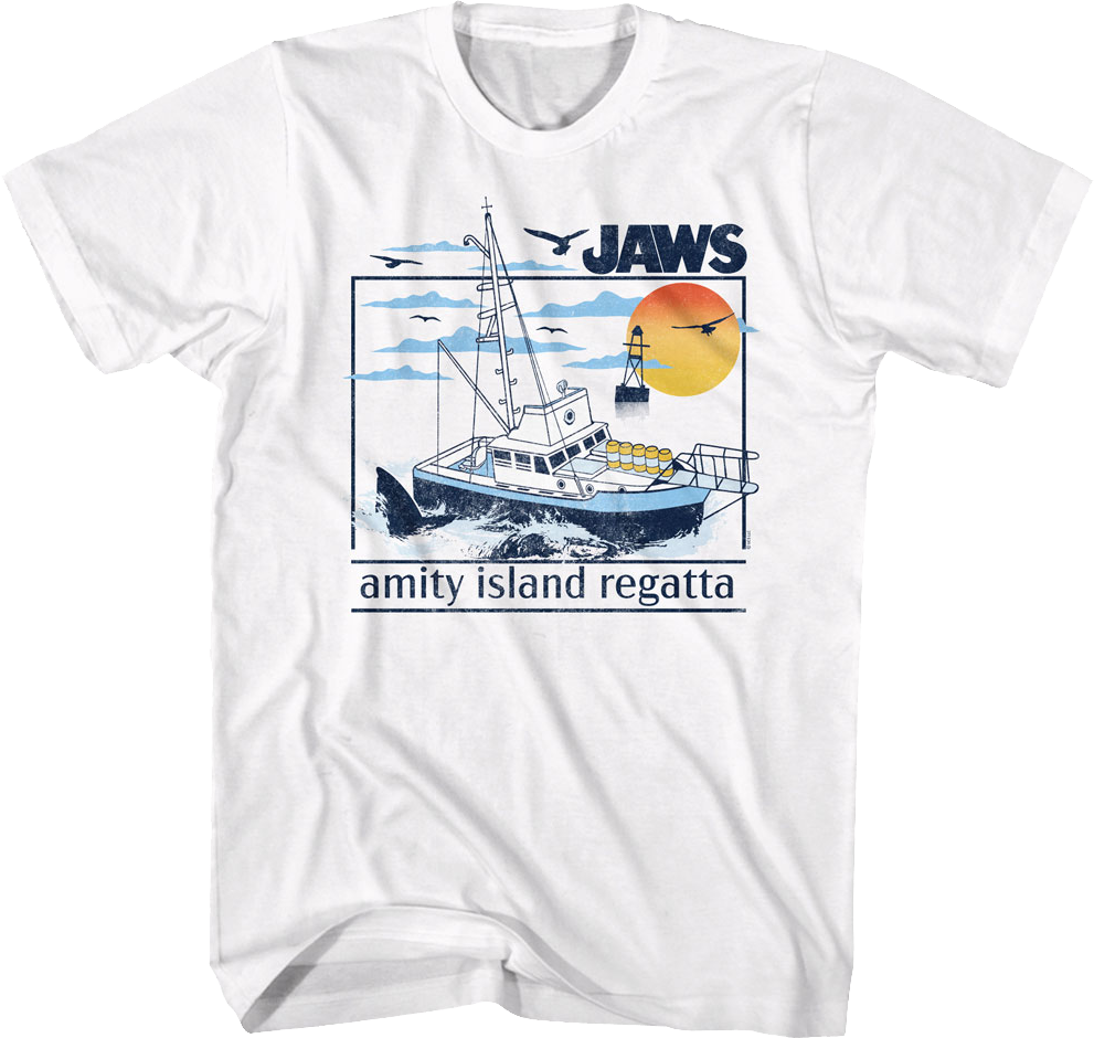 Amity Island Regatta Jaws T-Shirt product image 1