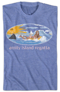 Amity Island Regatta Public Service Message Jaws T-Shirt product image 2