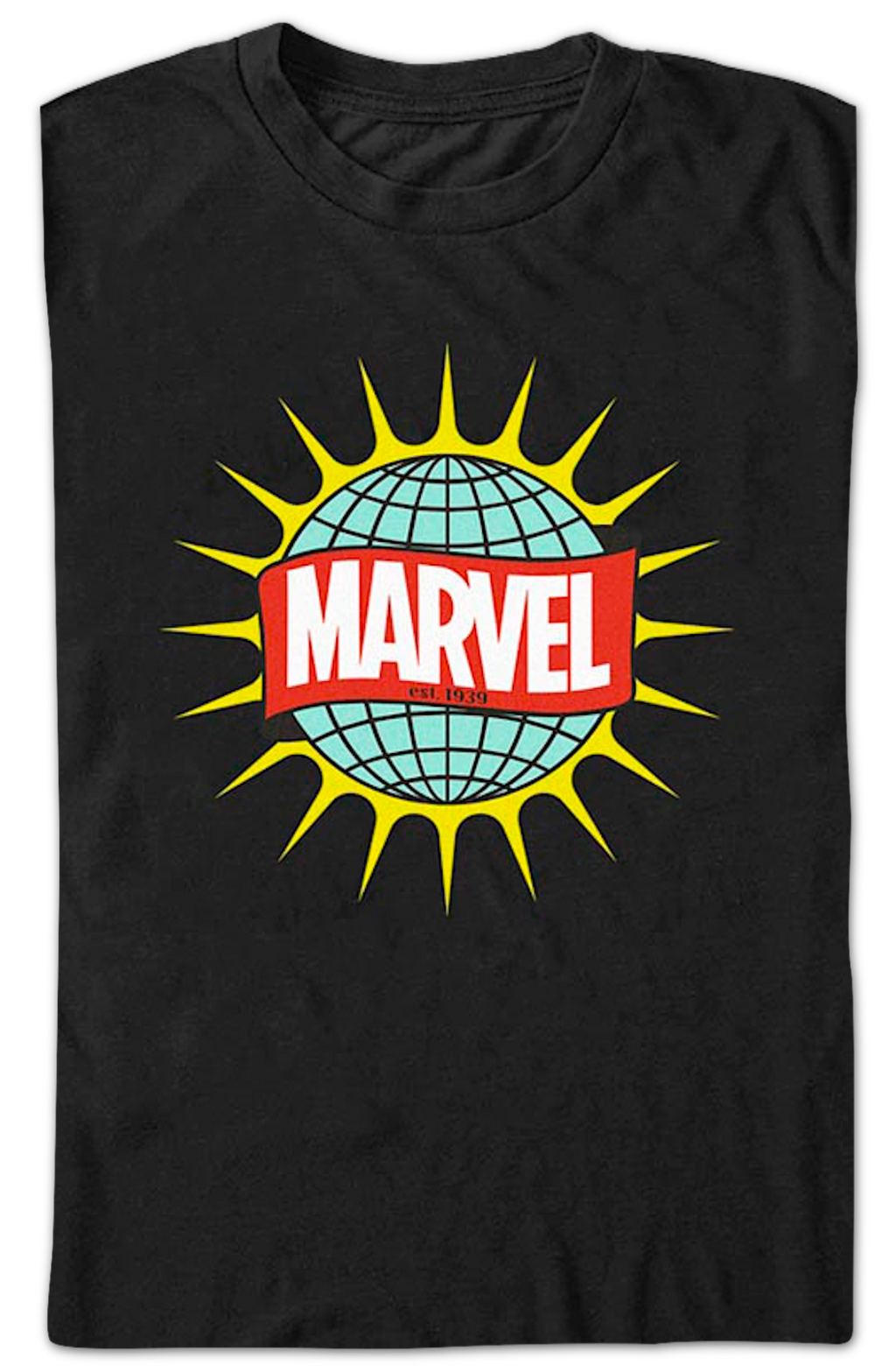 Atlas Globe Marvel Comics T-Shirt product image 2