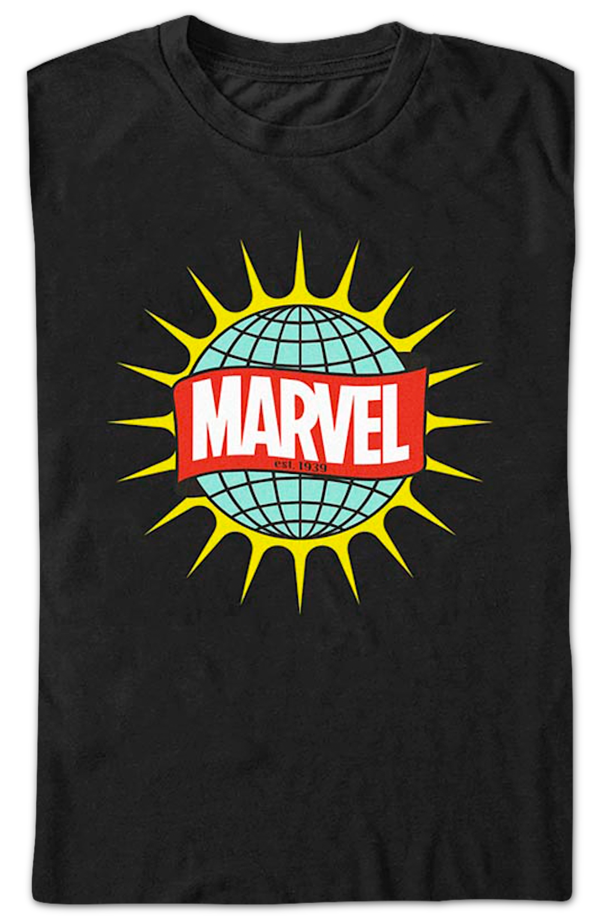 Atlas Globe Marvel Comics T-Shirt product image 2