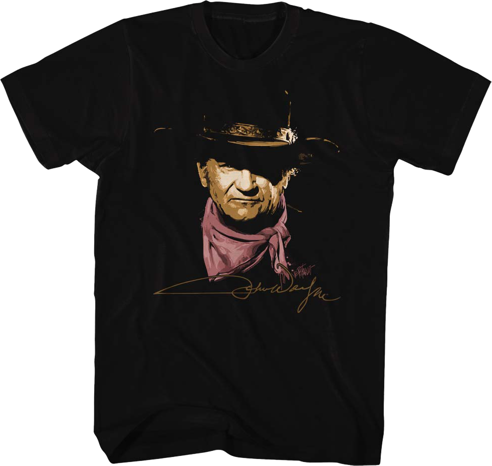 Autograph John Wayne T-Shirt product image 1