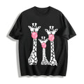 Cartoon Giraffe Cotton T-Shirt product image 1