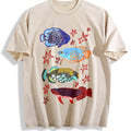 Fish Leaping Over The Dragon Gate Vintage Washed T-Shirt product image 1