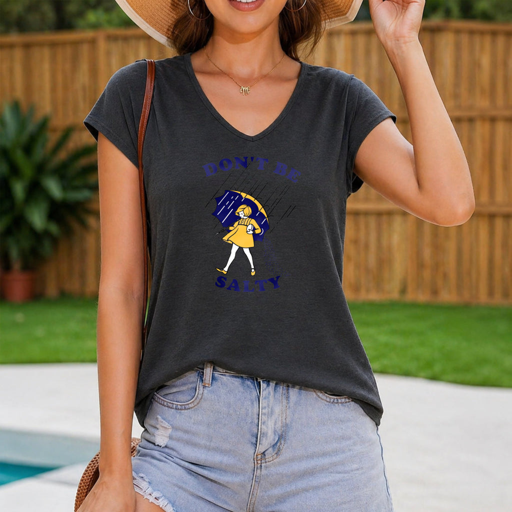 95 Elastane 5 Women's V-Neck Tank Top