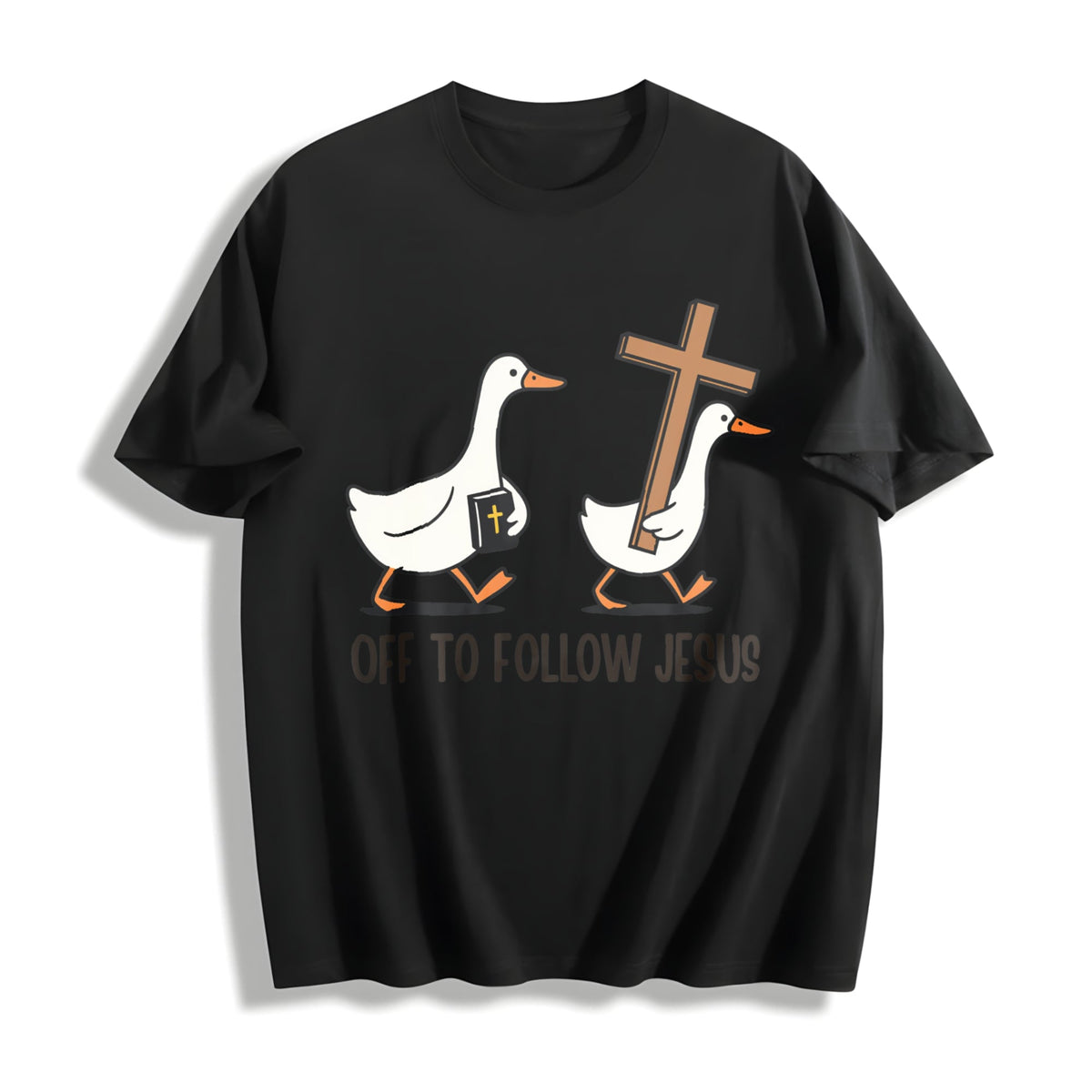 Christianity Silly Goose Cotton T-Shirt product image 1