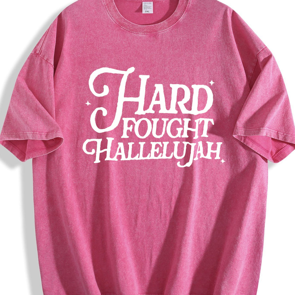 Hard Fought Hallelujah Vintage Washed T-Shirt product image 5