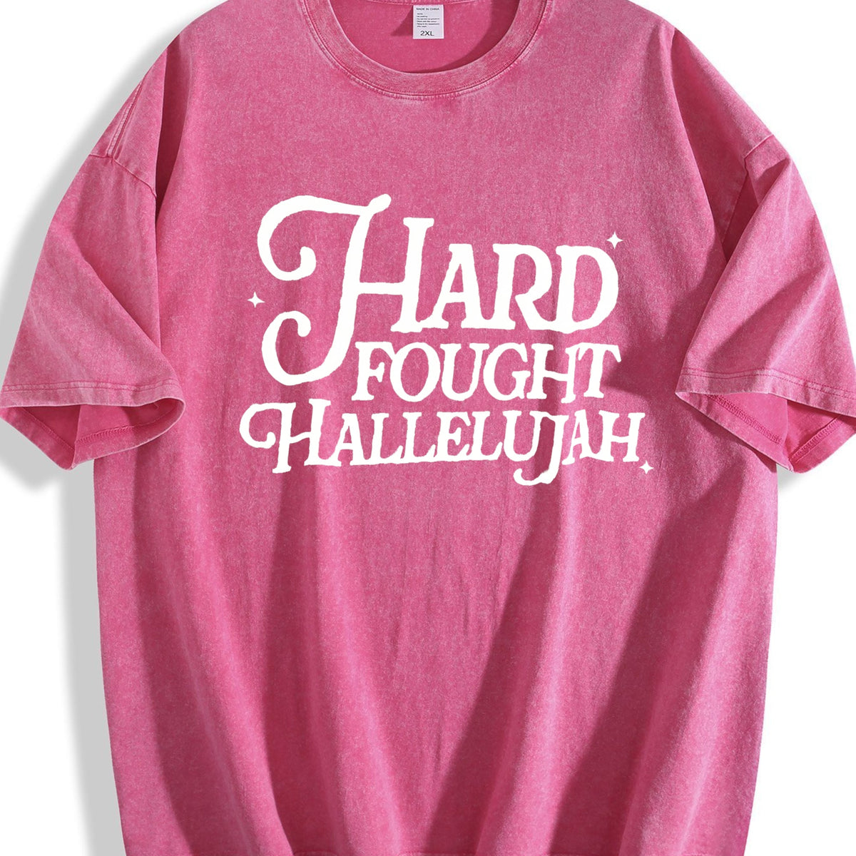 Hard Fought Hallelujah Vintage Washed T-Shirt product image 5