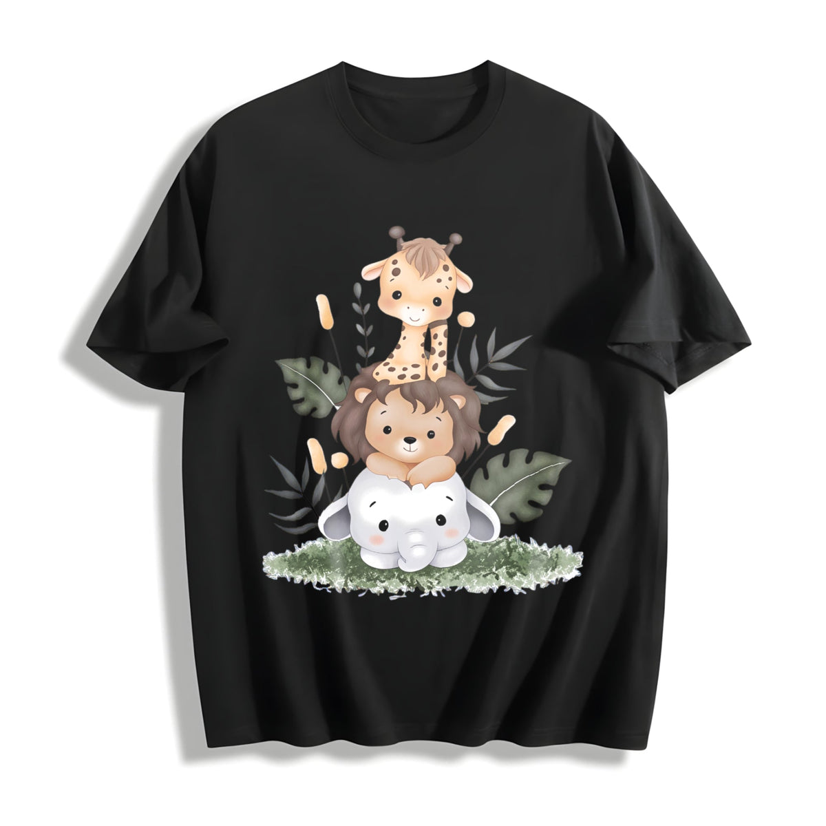 Summer Giraffe Cotton T-Shirt product image 1