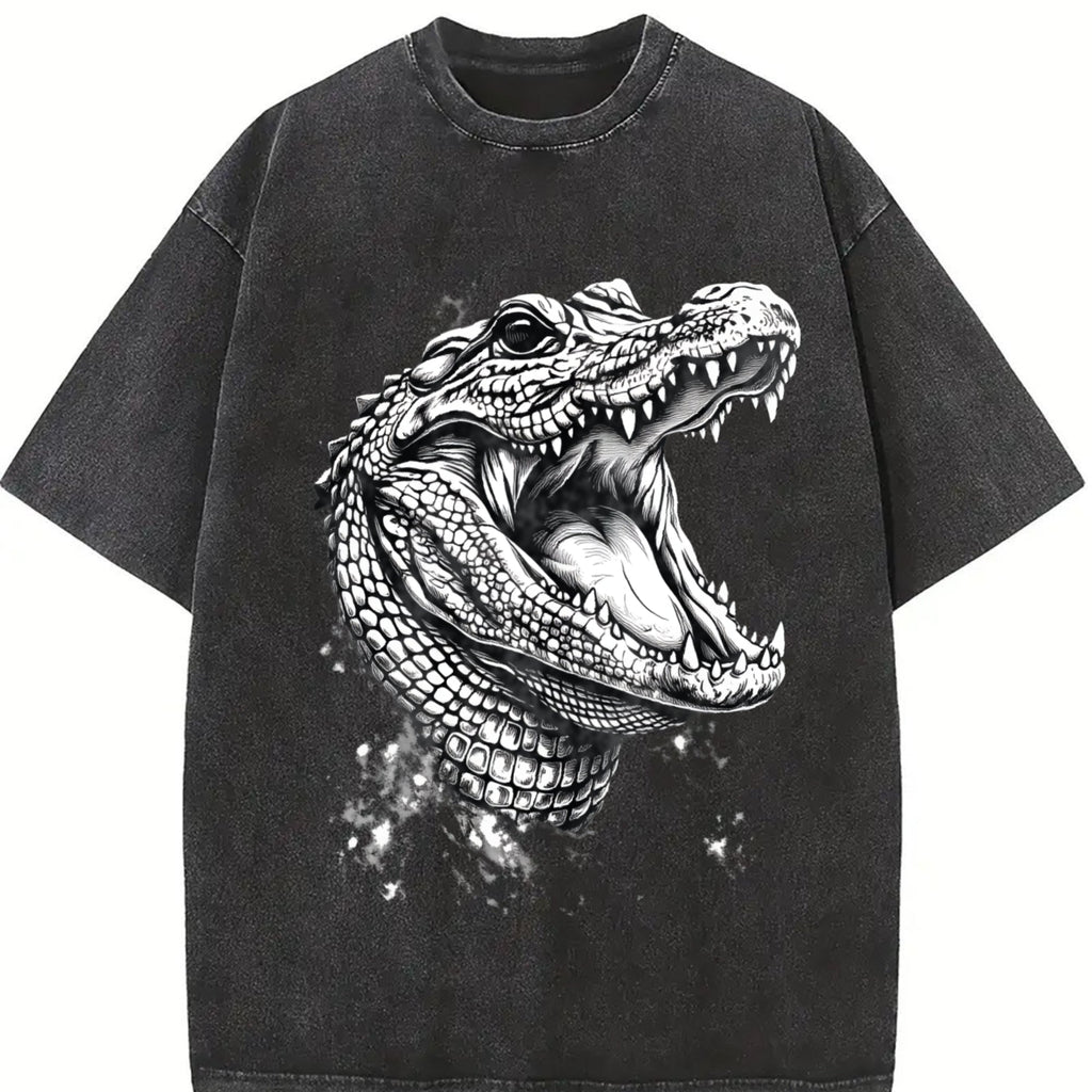 Crocodile 90s Vintage Washed T-Shirt product image 2