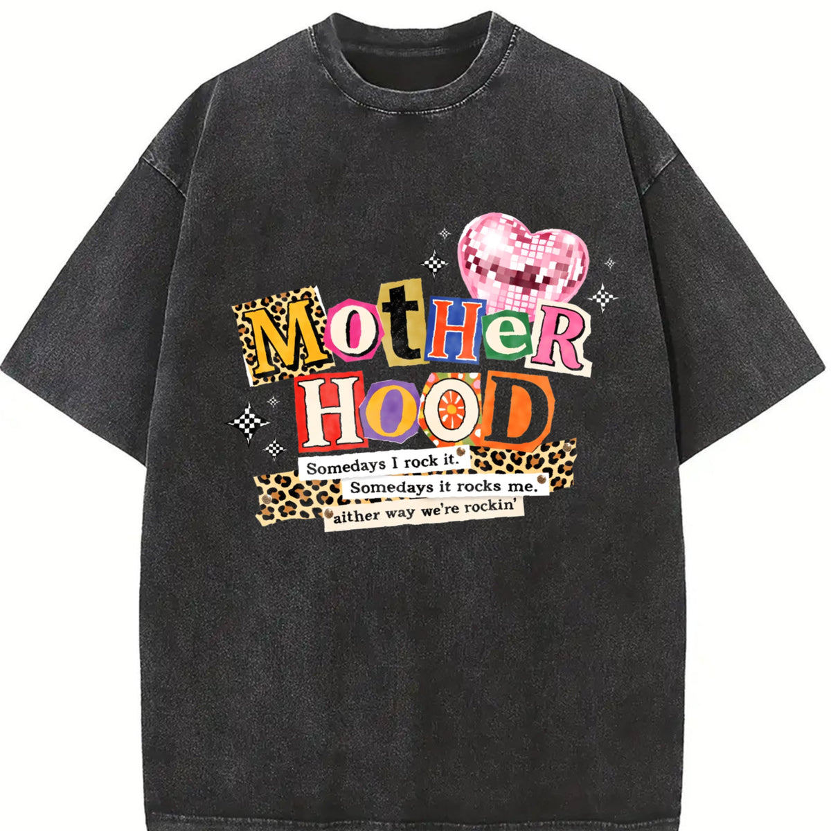 Mom's Motherhood Vintage Washed T-Shirt product image 2