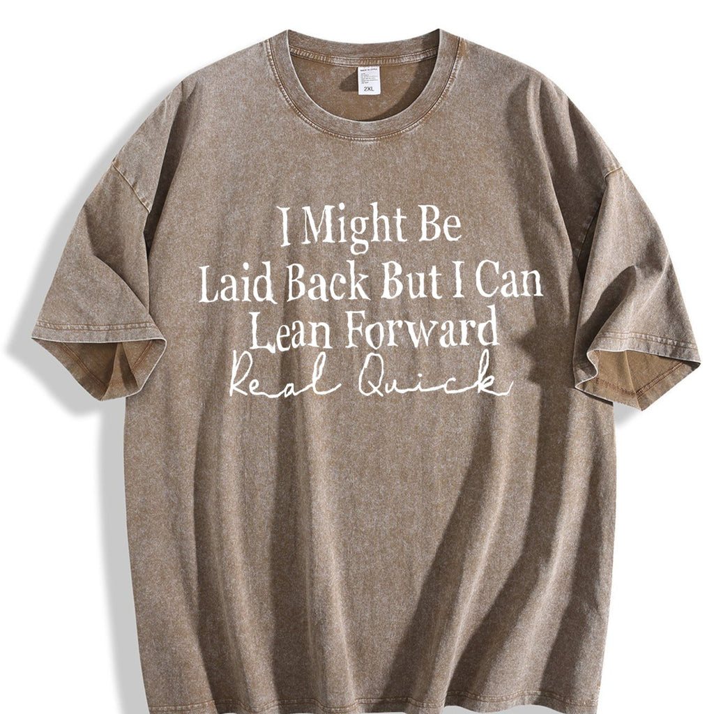 Bold Cursive Of White Text On The Front: I Might Vintage product image 3