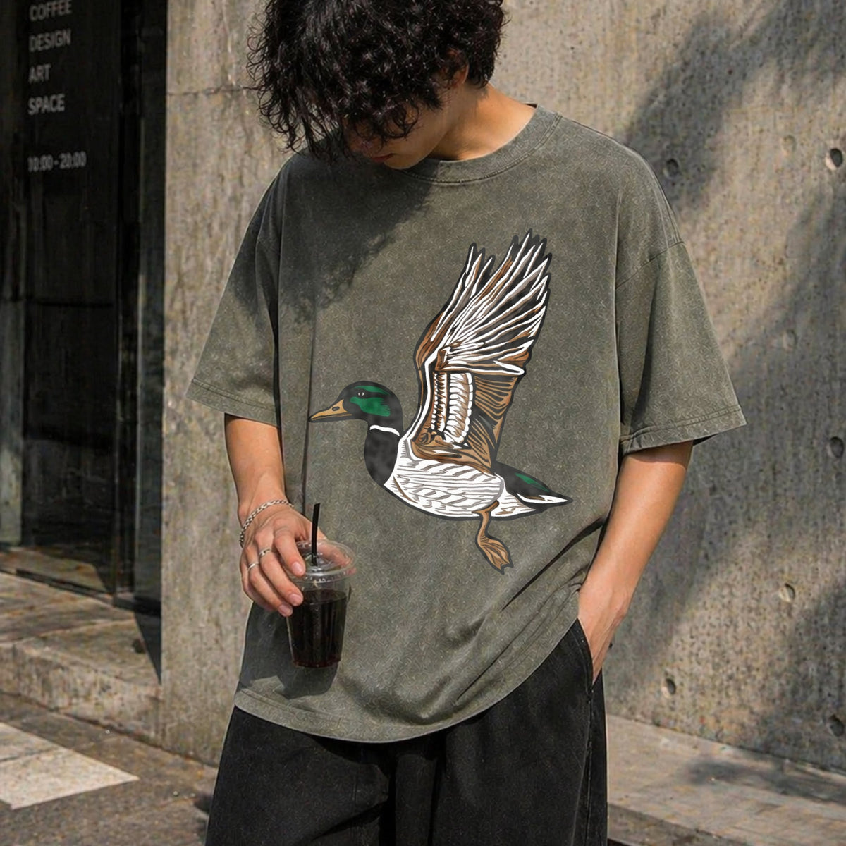 Duck Vintage Washed T-Shirt product image 4