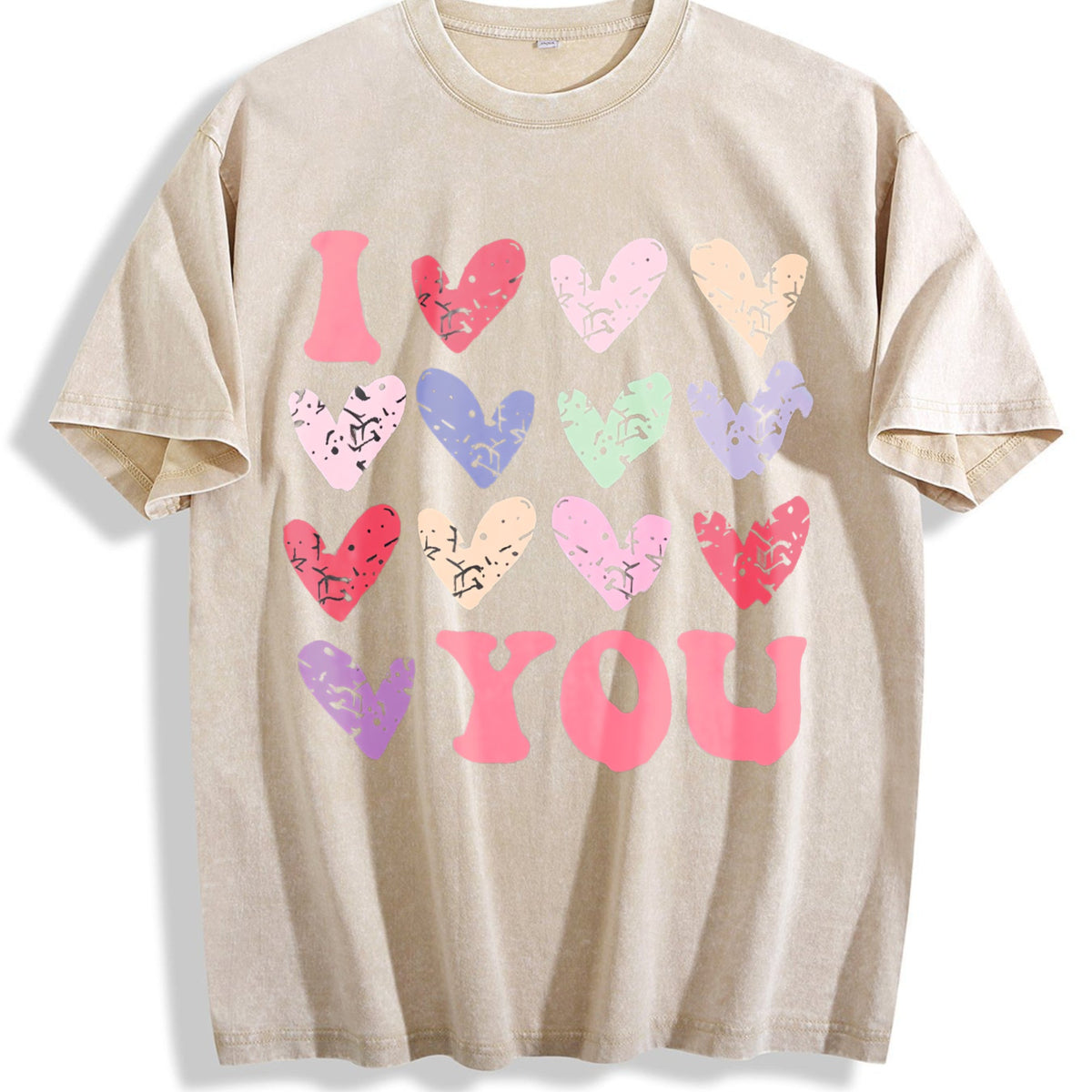 Valentine's Day Vintage Washed T-Shirt product image 1