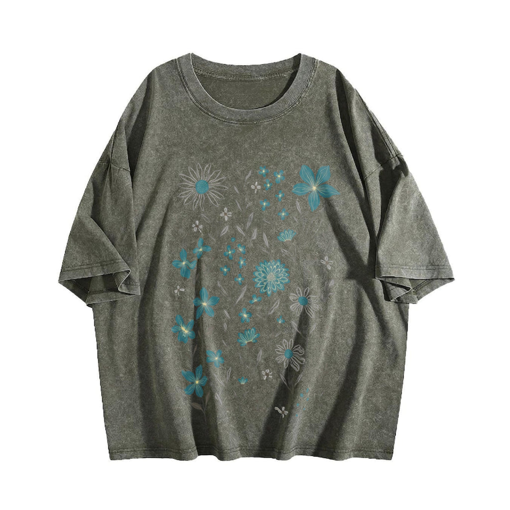 Wildflowers 90s Vintage Washed T-Shirt product image 4