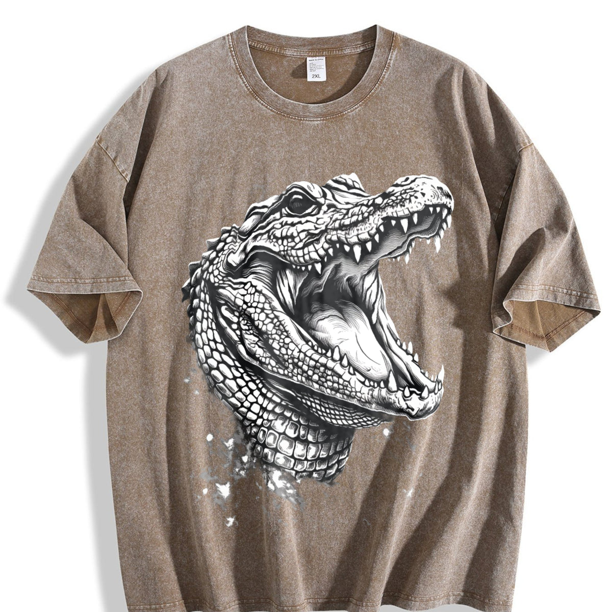 Crocodile 90s Vintage Washed T-Shirt product image 3