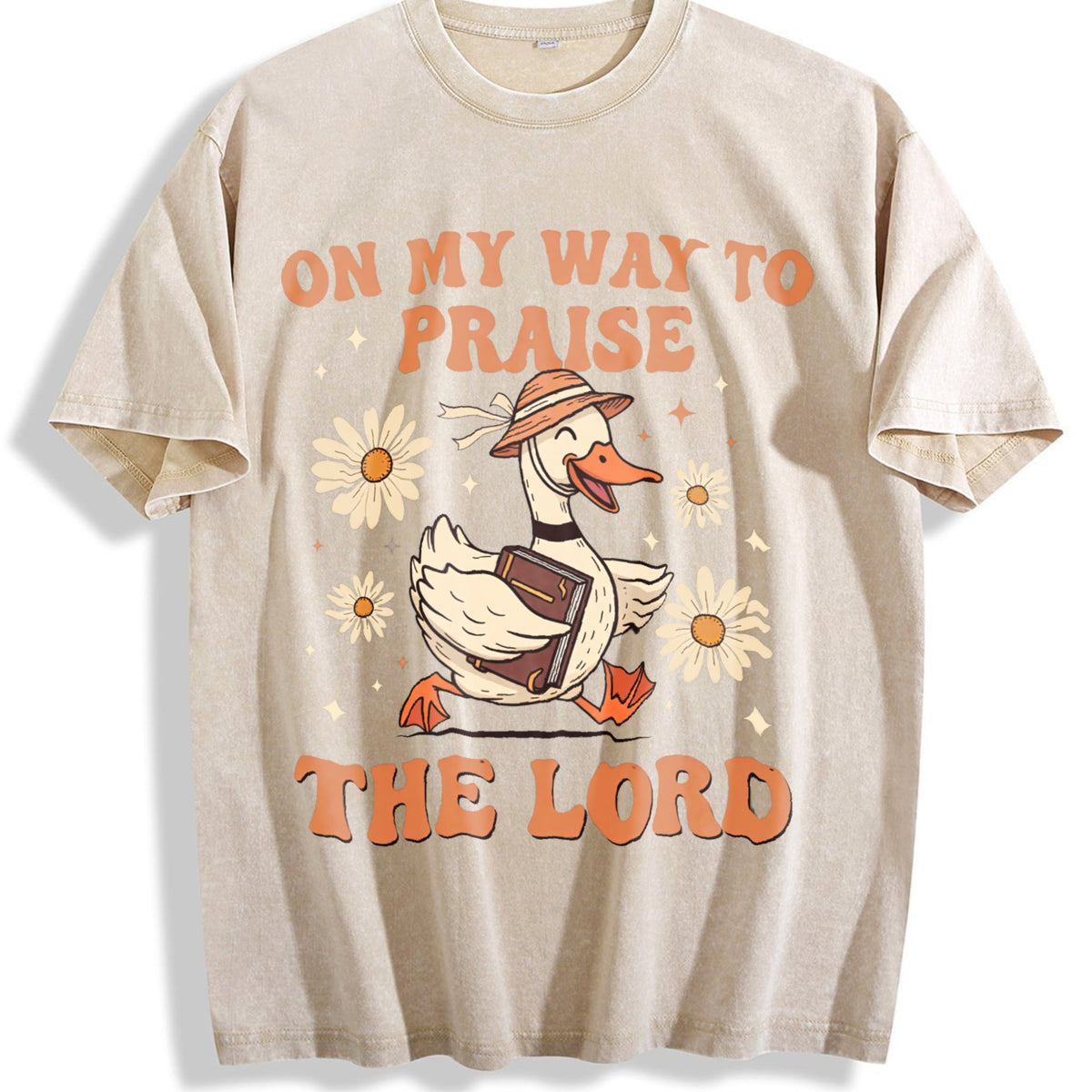 Praise The Lord Vintage Washed T-Shirt product image 1